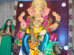 Urvashi Rautela visits the Andheri Cha Raja Ganpati
