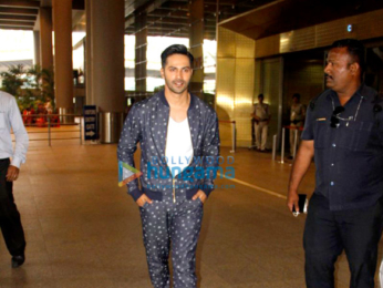 Varun Dhawan & Katrina Kaif snapped at international terminal