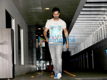 Varun Dhawan & his girlfriend Natasha snapped post dinner at Hakkasan