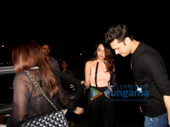 Varun Dhawan & his girlfriend Natasha snapped post dinner at Hakkasan