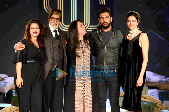 Amitabh Bachchan, Kajol, Deepika Padukone & many more at Yuvraj Singh’s YOUWECAN launch
