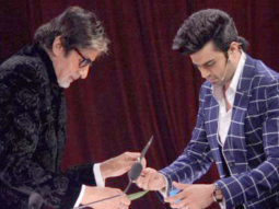 Watch: Amitabh Bachchan cuts bhindi on the sets of Jhalak Dikhla Jaa season 9