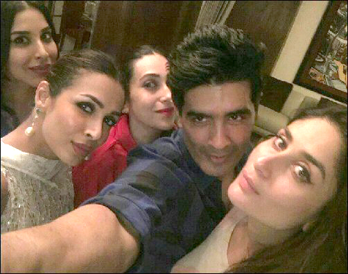 check out manish malhotras bash with the pretty ladies in b town 2