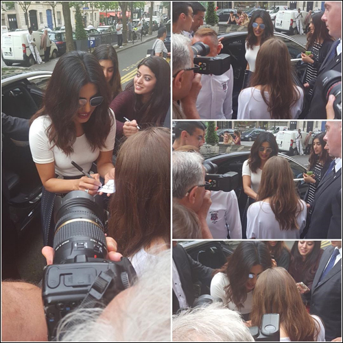 check out priyanka chopra interacts with fans in paris 2