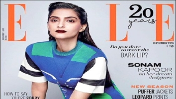 Check out: Sonam Kapoor graces the cover of Elle India magazine