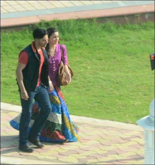 check out varun dhawan and alia bhatt shoot for badrinath ki dulhania in jaipur 2