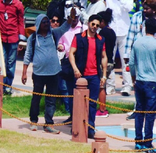 check out varun dhawan and alia bhatt shoot for badrinath ki dulhania in jaipur 4