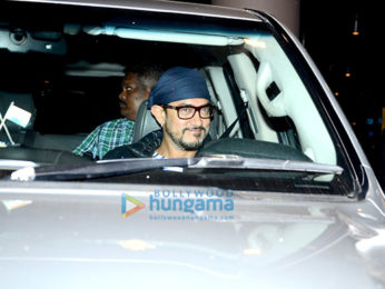 Aamir Khan snapped as he arrives back from USA