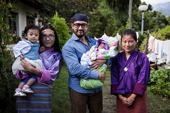 UNICEF Goodwill Ambassador Aamir Khan visits Bhutan for child nutrition ...