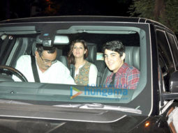 Aarav Kumar & Twinkle Khanna snapped in Bandra
