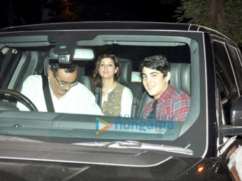 Aarav Kumar & Twinkle Khanna snapped in Bandra