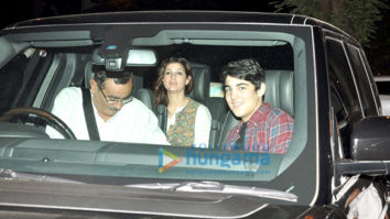 Aarav Kumar & Twinkle Khanna snapped in Bandra
