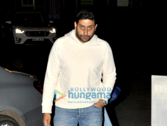 Abhishek Bachchan and Aishwarya Rai Bachchan snapped on a dinner outing in Bandra