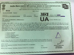 Ae Dil Hai Mushkil gets UA certificate with conditions and here’s proof