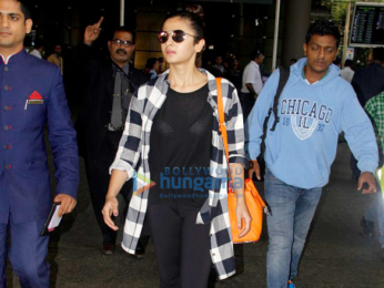Ajay Devgn, Abhishek Bachchan and Alia Bhatt snapped at the airport