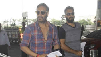 Ajay Devgn and Shahid Kapoor, Mira Rajput and their baby snapped at the airport