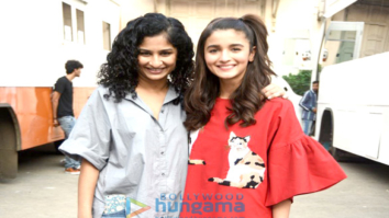 Alia Bhatt & Gauri Shinde snapped promoting their film ‘Dear Zindagi’