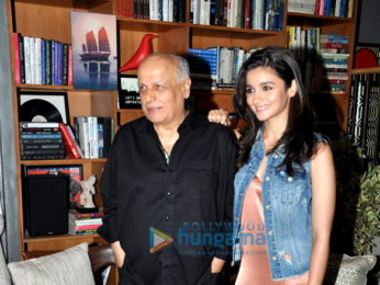 Alia Bhatt & Mahesh Bhatt shoot for Vogue BFF talk show