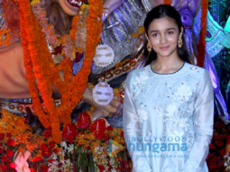 Alia Bhatt and Kajol grace Navratri celebrations in Juhu