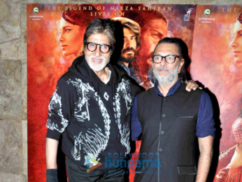 Amitabh Bachchan & Waheeda Rehman grace 'Mirzya' screening