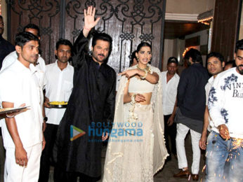 Anil Kapoor & Sonam Kapoor's diwali Bash