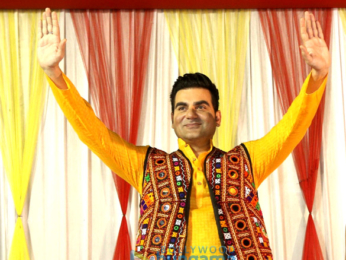 Arbaaz Khan promotes 'Tera Intezaar' at special Navratri celebrations in Gandhidham