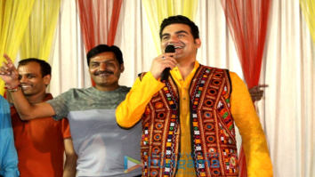 Arbaaz Khan promotes ‘Tera Intezaar’ at special Navratri celebrations in Gandhidham