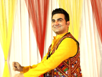 Arbaaz Khan promotes 'Tera Intezaar' at special Navratri celebrations in Gandhidham