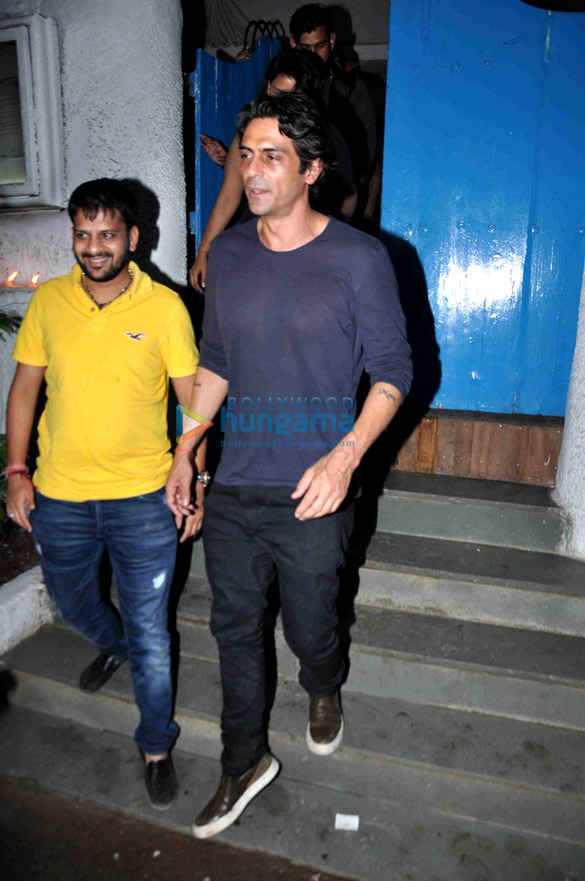 arjun snapped post dinner at olive 1