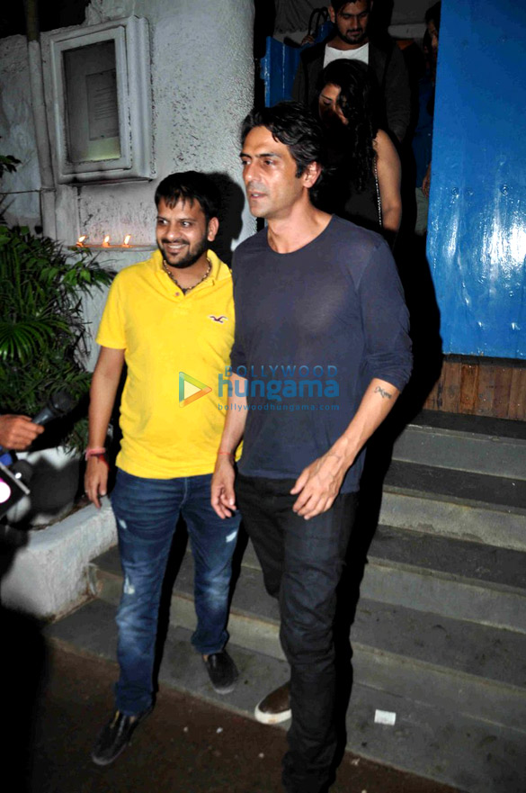 arjun snapped post dinner at olive 2