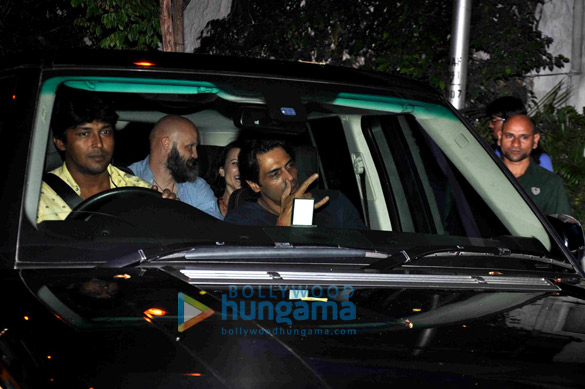 arjun snapped post dinner at olive 5