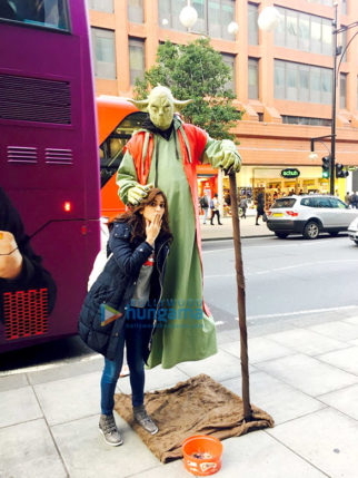 On The Sets Of The Film Atithi In London