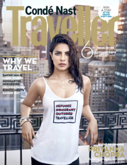 Priyanka Chopra On The Cover Of Conde Nast Traveller India