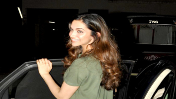 Deepika Padukone snapped post Parachute Ad shoot in Mumbai