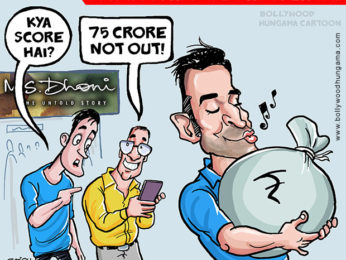Bollywood Toons: MS Dhoni scores big at box office!