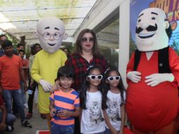Farah Khan hosts a special screening of ‘Motu Patlu: King of Kings’ for celebrity Kids