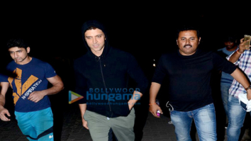 Hrithik Roshan snapped post jogging in Juhu