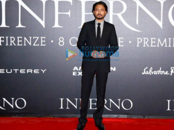 Irrfan Khan attends the world premiere of Inferno