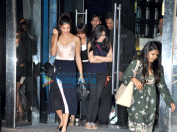 Jacqueline Fernandez snapped post dinner at ‘Yauatcha’