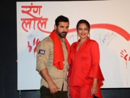 John Abraham And Sonakshi Sinha At Rang Laal Song Launch From Force 2