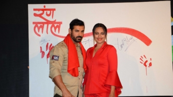 John Abraham And Sonakshi Sinha At Rang Laal Song Launch From Force 2