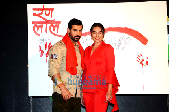 john abraham sonakshi sinha launch the song of force 2 5