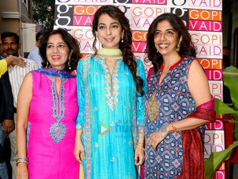 Juhi Chawla launches Gopi Vaid's first stand alone store