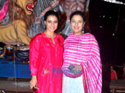 Kajol graces Durga ceremony in Mumbai