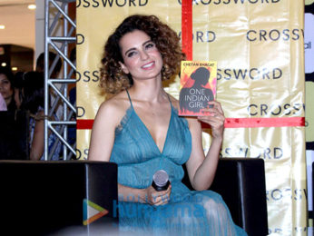 Kangna Ranaut unveils Chetan Bhagat's book 'One Indian Girl'