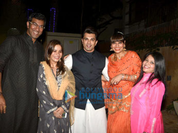 Karan Singh Grover & Bipasha Basu grace close friend Shaju's and Neelu's Diwali bash