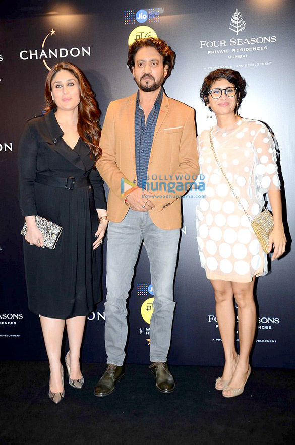 Kareena Kapoor Khan, Karan Johar and Kiran Rao grace the MAMI 18th Mumbai Film Festival 2016 bash Kareena Kapoor Khan, Karan Johar and Kiran Rao grace the MAMI 18th Mumbai Film Festival 2016 bash