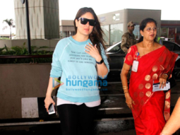 Kareena Kapoor Khan, Kriti Sanon & Hema Malini snapped at the airport