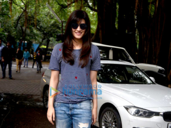 Kriti Sanon shoots for Zoom Diwali special