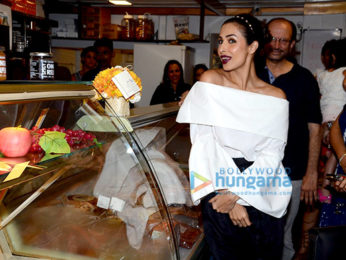 Malaika Arora Khan at the launch of Patisserie La Saluti in Bandra